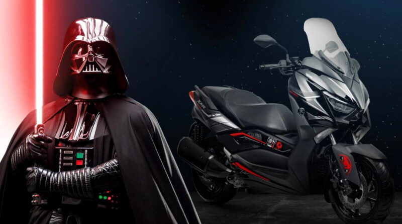 Yamaha lança edição limitada Darth Vader da XMAX ABS 2022