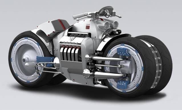 Dodge Tomahawk: Quatro Rodas que Desafiou o Conceito de Moto Dodge Tomahawk: Quatro Rodas que Desafiou o Conceito de Moto
