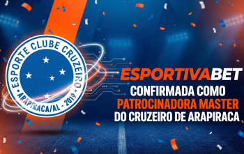 Esportiva Bet é Patrocinadora Master do Cruzeiro de Arapiraca