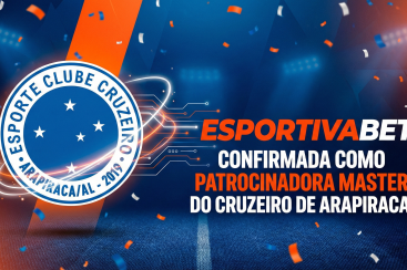 Esportiva Bet é Patrocinadora Master do Cruzeiro de Arapiraca