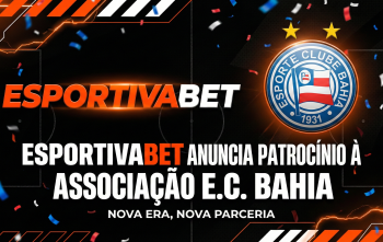 EsportivaBet anuncia patrocínio à Associação E.C. Bahia EsportivaBet anuncia patrocínio à Associação E.C. Bahia